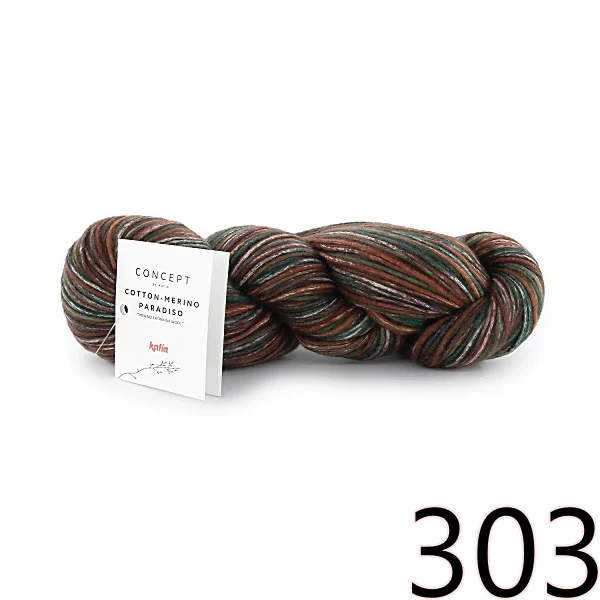 COTTON-MERINO PARADISO by Katia