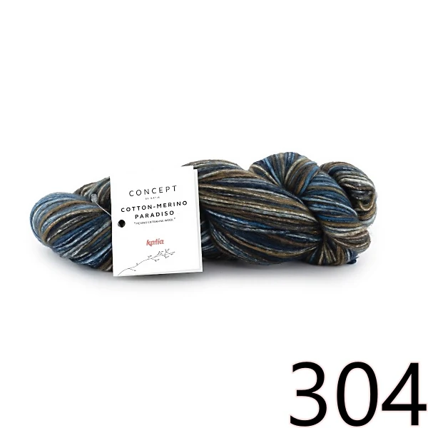 COTTON-MERINO PARADISO by Katia