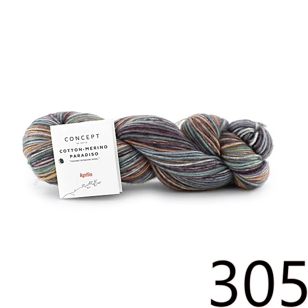 COTTON-MERINO PARADISO by Katia