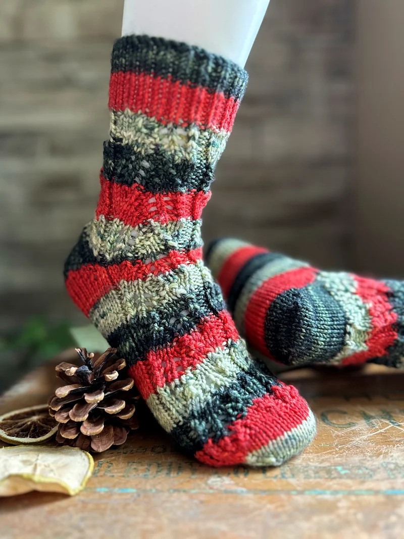 After Eight Socks | Knitting pattern and Optional kits