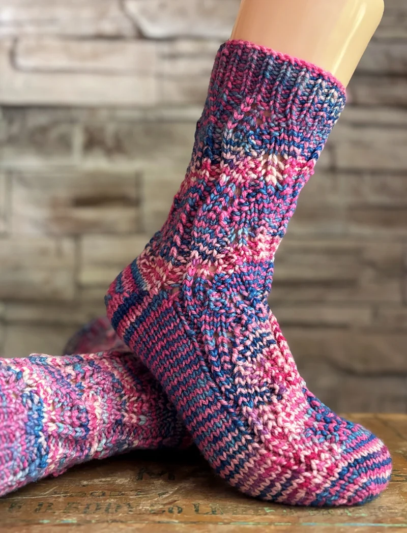 After Eight Socks | Knitting pattern and Optional kits