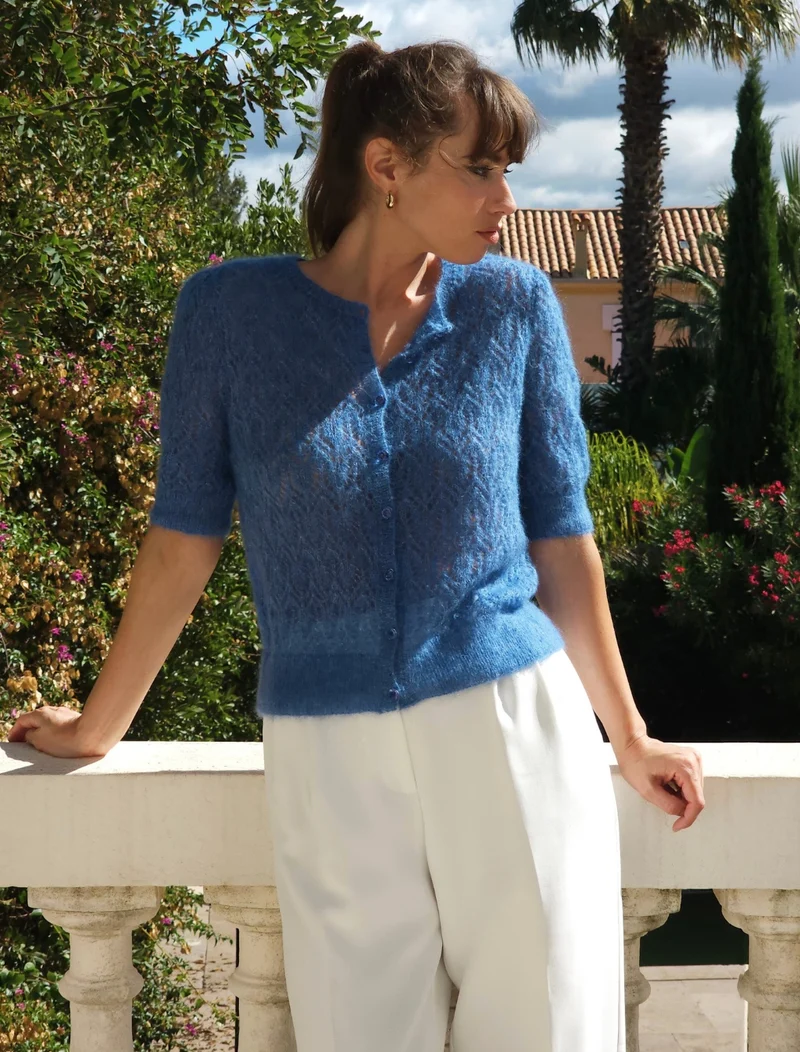 Cardigan Emmi à tricoter.