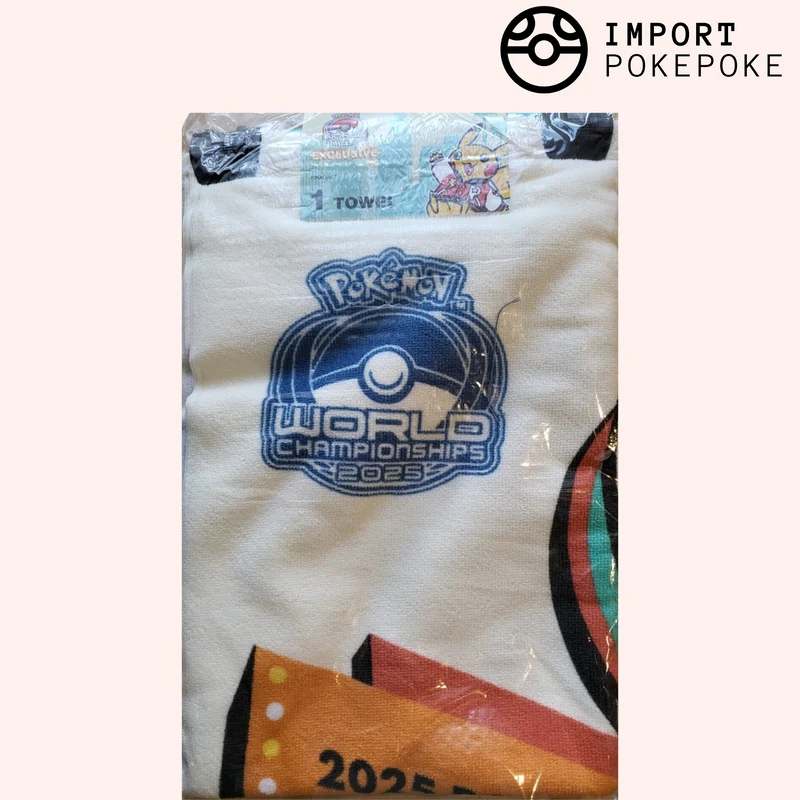 Serviette de Plage Pikachu & Co - Anaheim World 2025