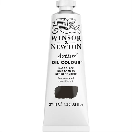 Artist oil - 37ml - mars black - s2