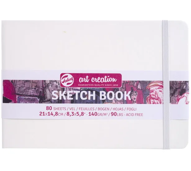Art Creation White Sketchbook - 21X14cm