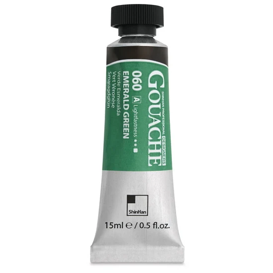 Designers gouache 15ml - emerald green series a