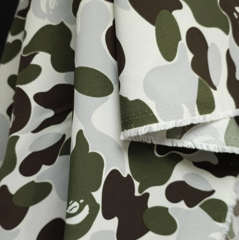 Tissu d’extérieur déperlant | Camo ABC | Deadstock Canada Goose