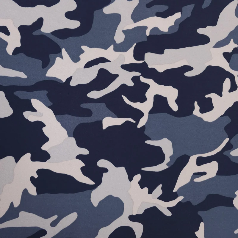 Tissu d’extérieur déperlant | Camo bleu pâle | Deadstock Canada Goose