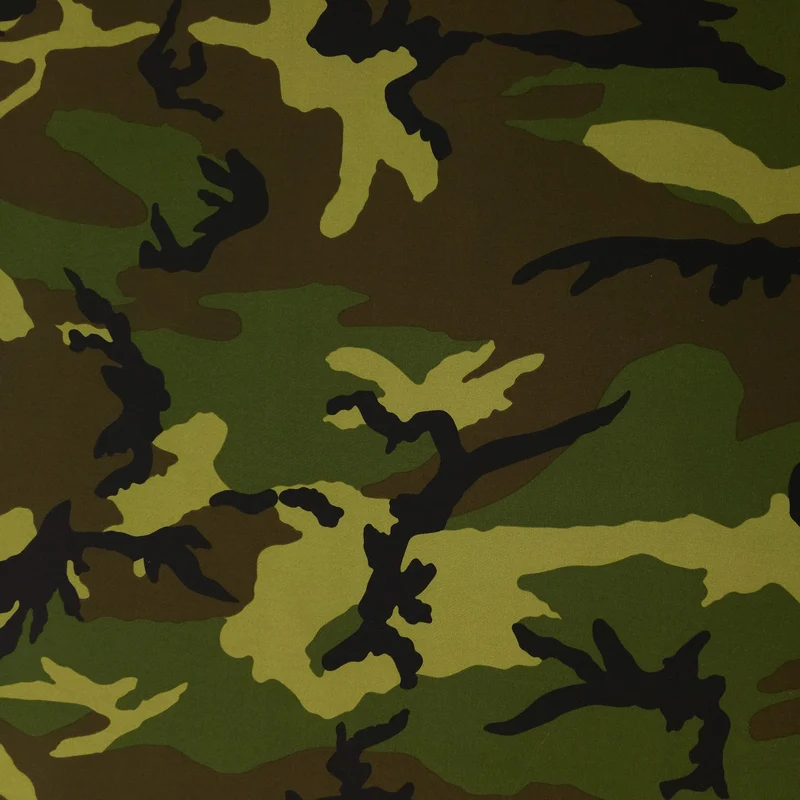 Tissu d’extérieur déperlant | Camo vert | Deadstock Canada Goose