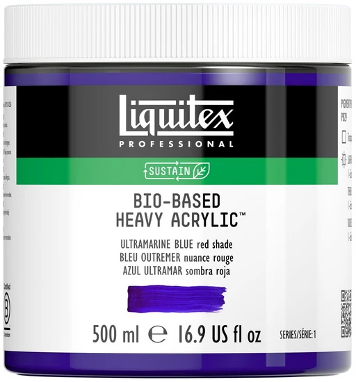 Bio hb acrylic - 16oz - ultramarine blue red shade - s1