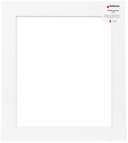 Mat Off-White - 11X14/8.5X11"