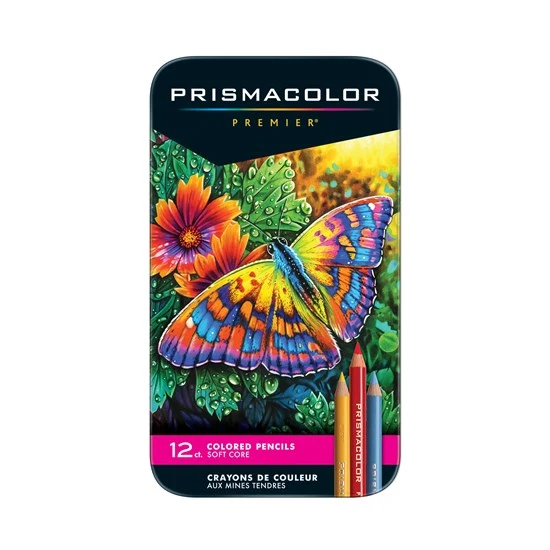 Set of 12 Premier Colored Pencils