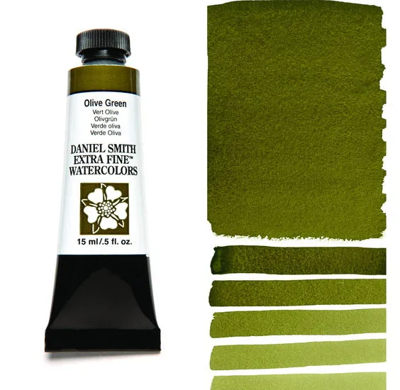Watercolor Tube Olive Green S1 - 15ml