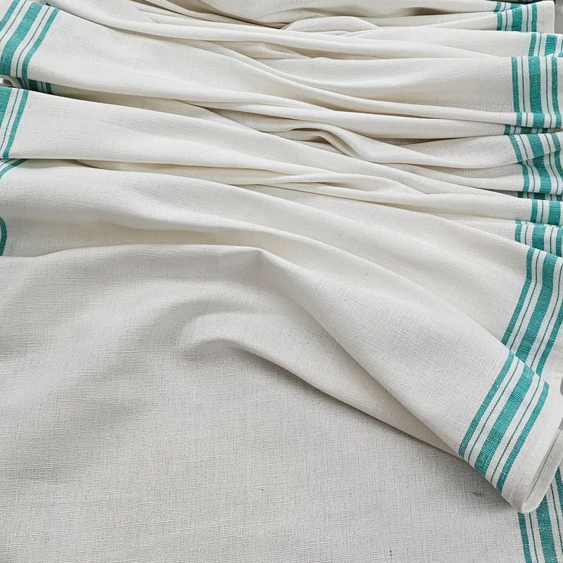 Tissu pour linge à vaisselle | Lin & Coton | Rayures Classiques