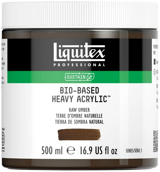 Bio hb acrylic - 16oz - raw umber - s1