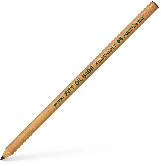 Pitt oil base pencil extra soft blac - extra_tendre centimeter