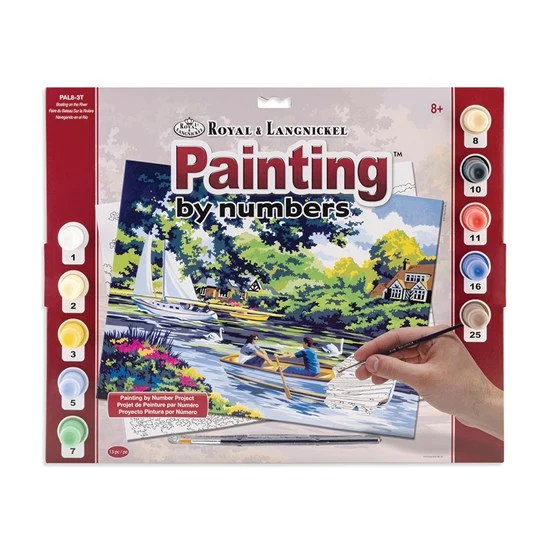 Paint By Numbers Boating