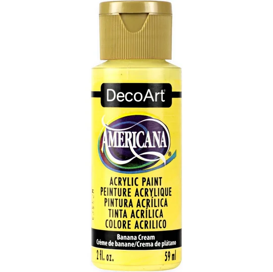 Americana Acrylic Banana Cream - 60ml