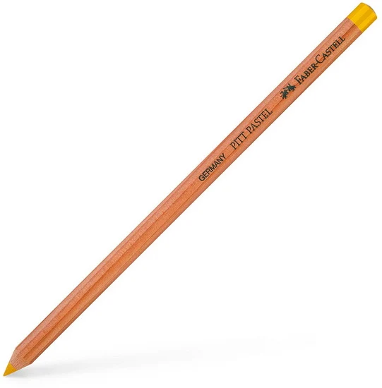 Pastel pencil dark naples ochre