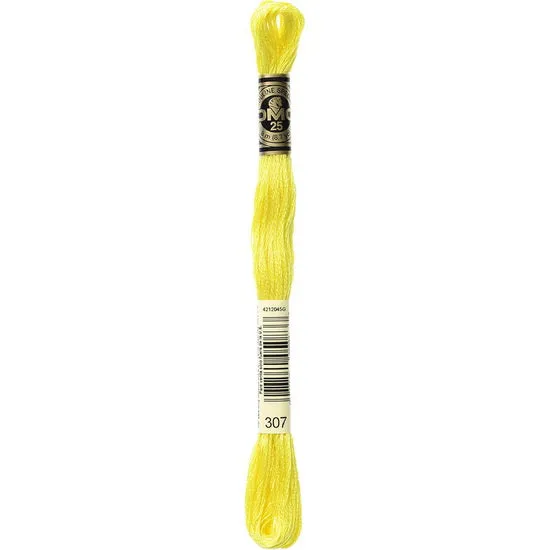 Embroidery floss - lemon - 307