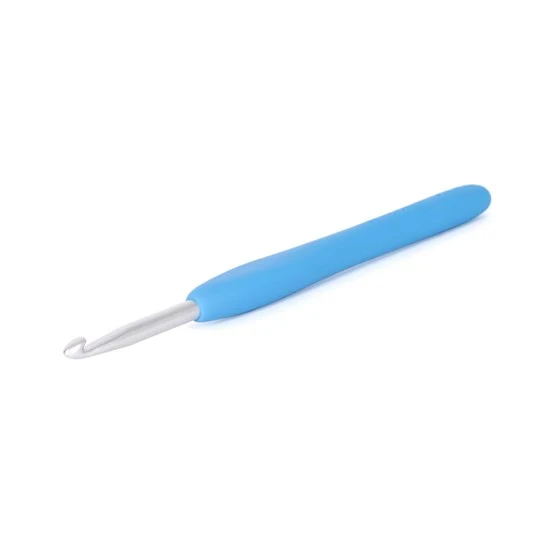 Crochet hook - 5mm - rubber handle