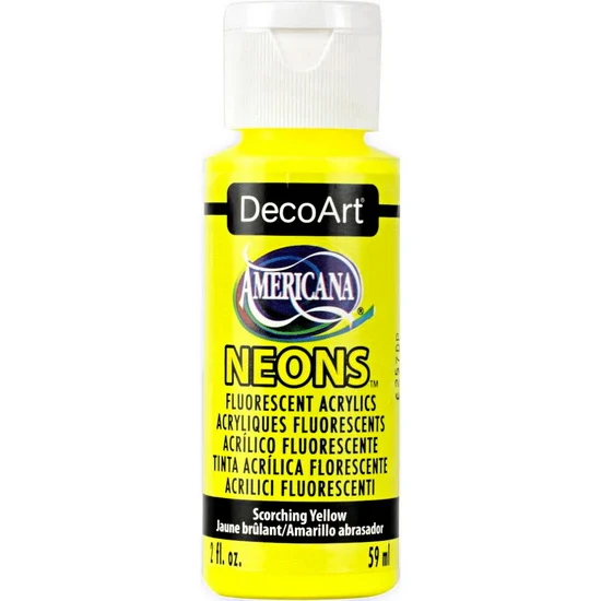Americana Acrylic Scorchng Yellow- 60ml