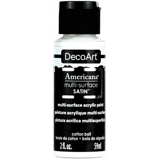 Americana Acrylic Satin Cotton Ball- 60ml