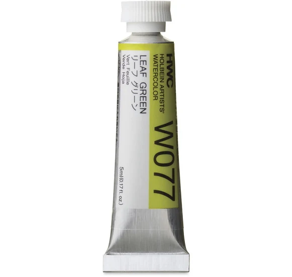 Watercolor Leaf Green Series B - 5ml