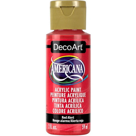 Americana Acrylic Red Alert - 60ml