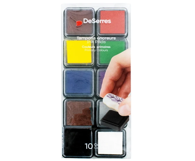 Inkpad - Primary Colors - 10pcs