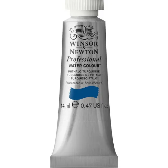 Professional watercolour - 14ml - phthalo turquoise - s2