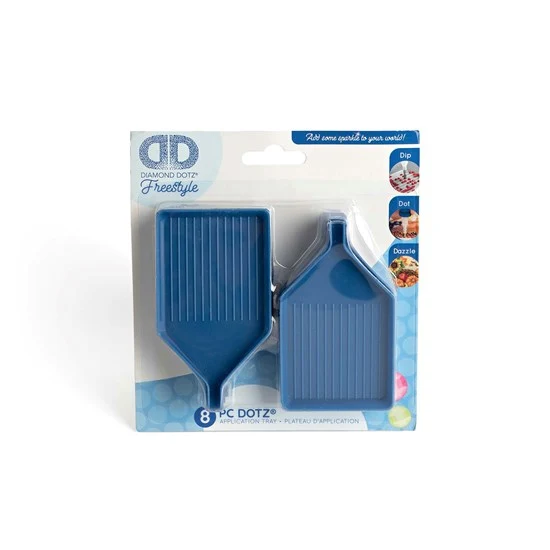 8-Pack Diamond Dotz Trays W/ Pouring Lip