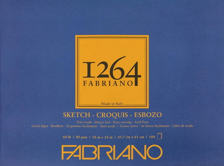 1264 Sketch Pad - 18 X 24 INCHES