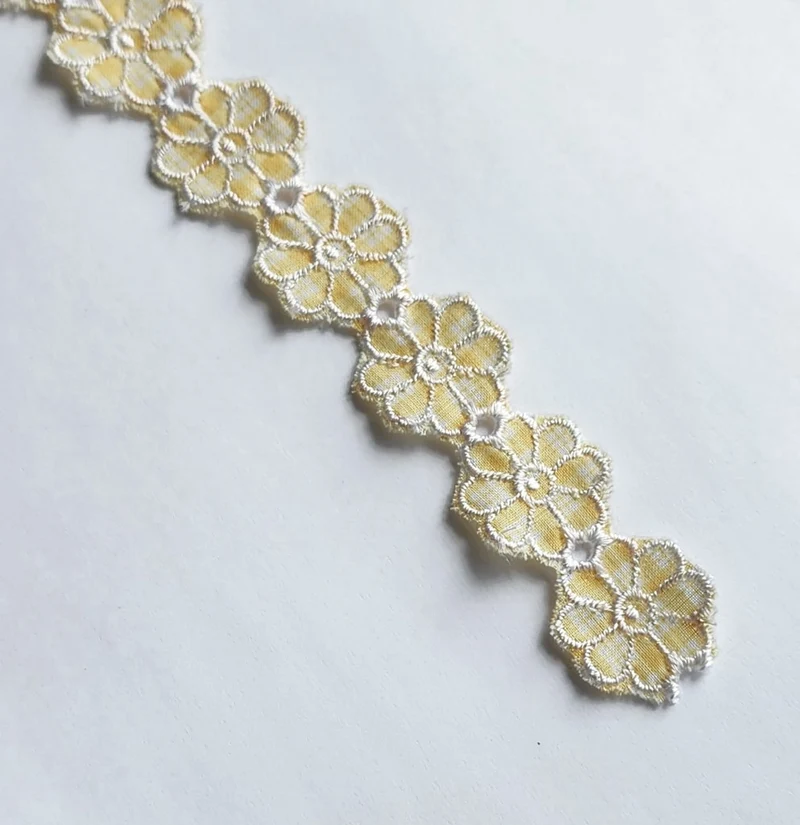 Galon de dentelle décorative #34 | 2.5 cm - 1"