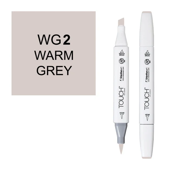 Touch Brush Marker Warm Grey no.2