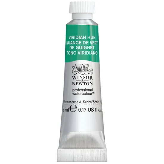 Professional watercolour - 5ml - viridian hue - s2