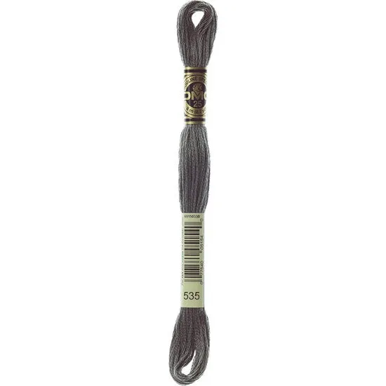 Embroidery floss - v light ash gray - 535