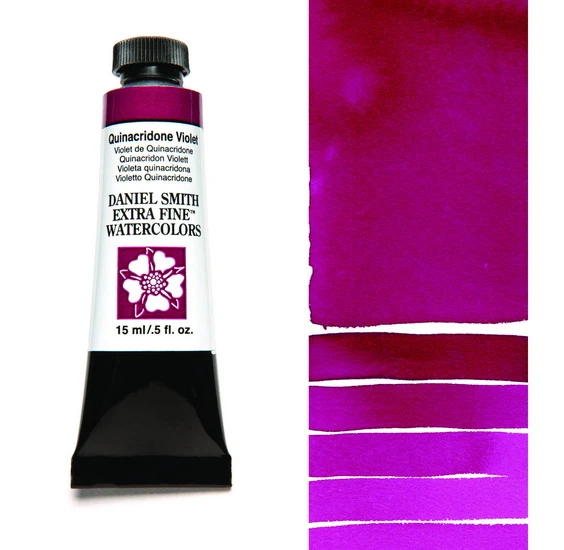Watercolor Tube Quinacridone Violet S2 - 15ml