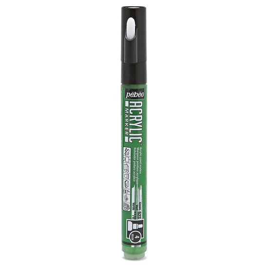 Acrylic marker - decomarker - round 4mm - green