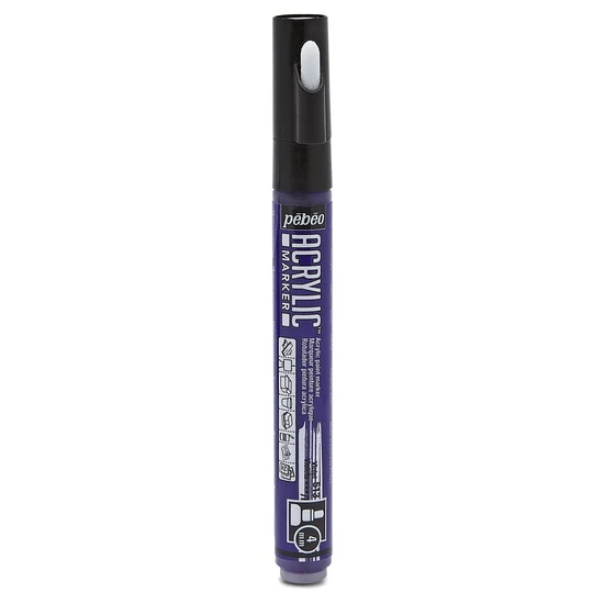Acrylic marker - decomarker - round 4mm - violet