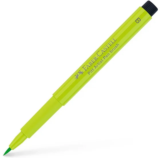 Pitt brush tip marker light green