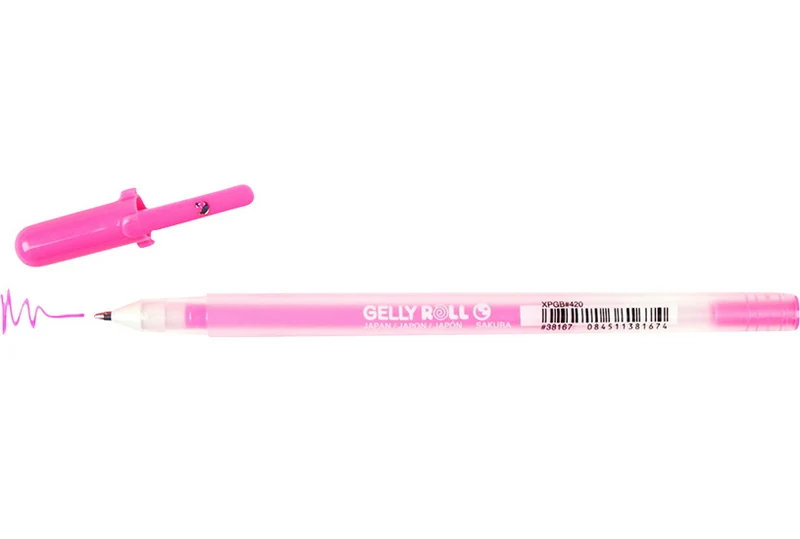 Gel pen gelly roll moonlight 0.5mm fluorescent pink