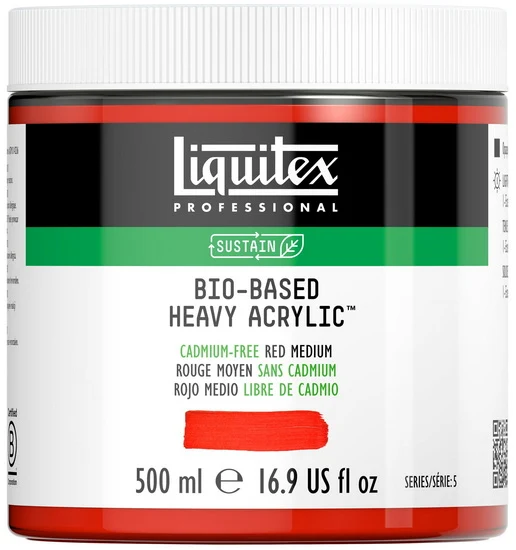 Bio hb acrylic - 16oz - cadmium free red medium - s5