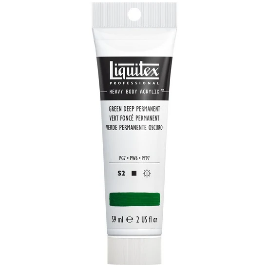 Acrylic hb - 2oz - green deep permanent - s2