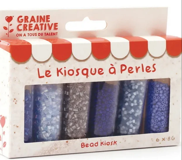Set of Beads 6 Colors Tempête