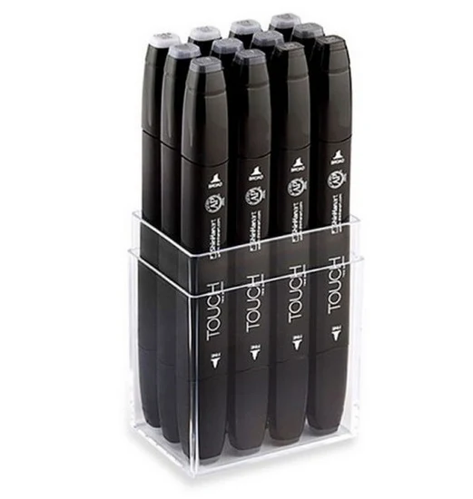 Set of 12 Touch Marker Cool Grey