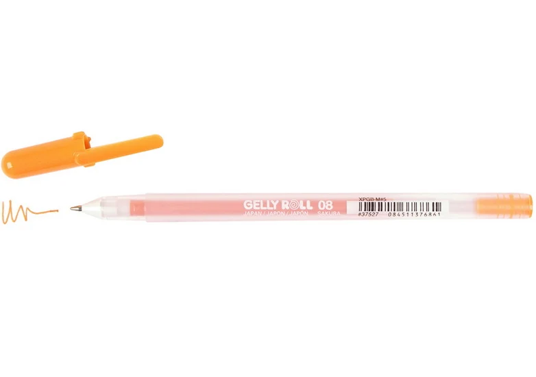Gel pen gelly roll 0.4mm orange