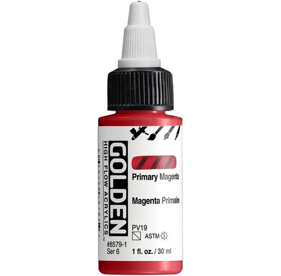 Acrylic high flow - 1 oz primary magenta s6