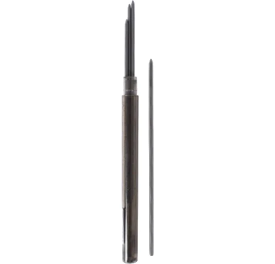 Package of 4 graphite leads, 2mm 2h