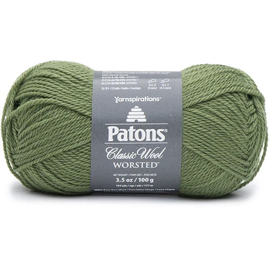 Classic wool yarn #4 - 100g - meadow